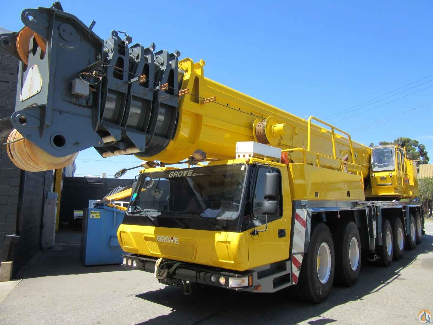 Talk about a super-low hours / kms all terrain crane - recently painted and has undergone its 10 Year Major Inspection.