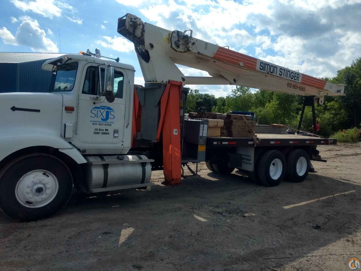 1997 TEREX TC4485 22.5 TON BOOM TRUCK