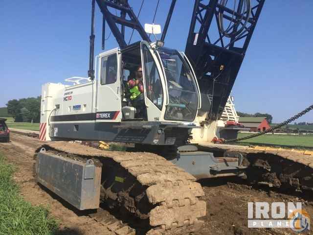 2008 Terex/American HC110 Lattice-Boom Crawler Crane