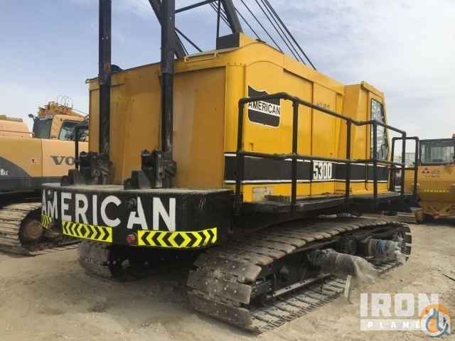 1986 American 5300 Lattice-Boom Crawler Crane