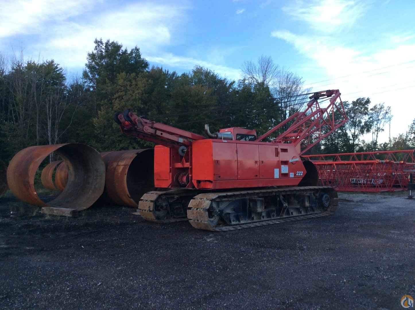 2000 Manitowoc 222 Series B, 100 Ton Crawler Crane