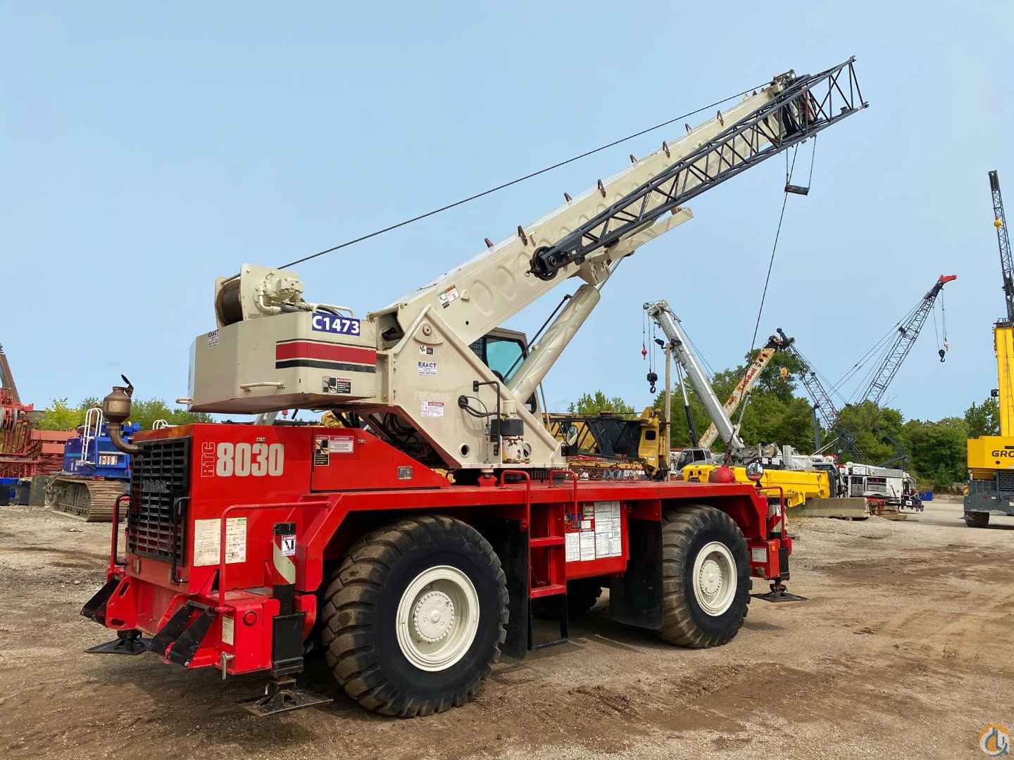 2010 Link-belt RTC8030 30 ton rough terrain crane