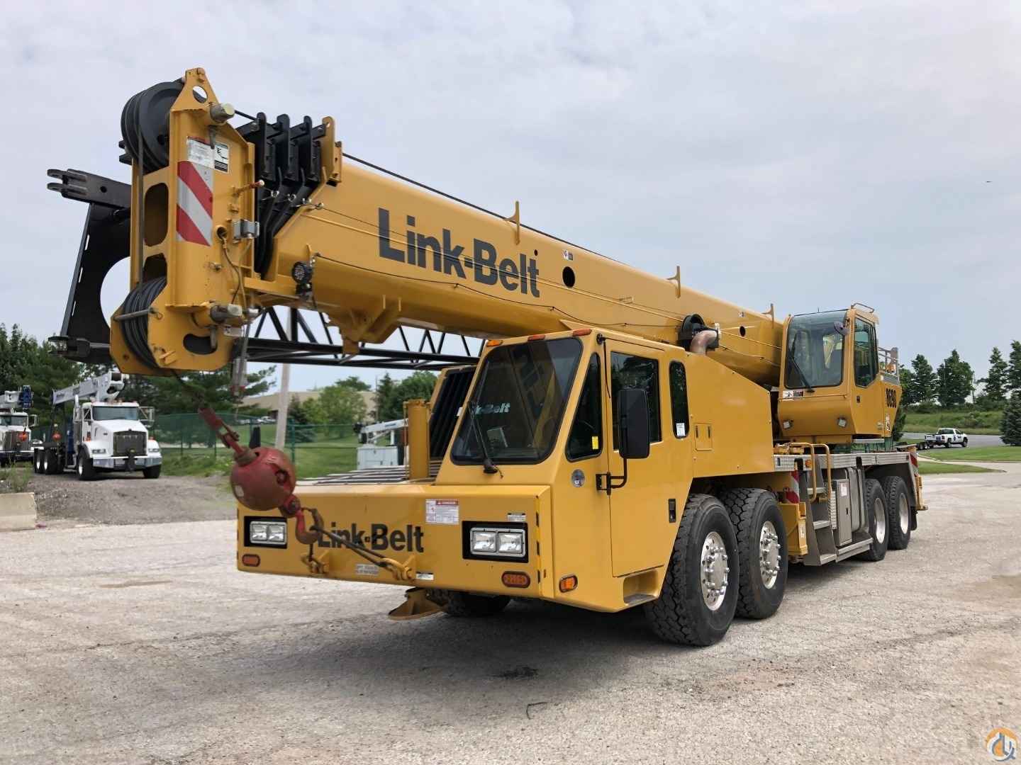 2015 linkbelt HTC8690 90 ton truck crane