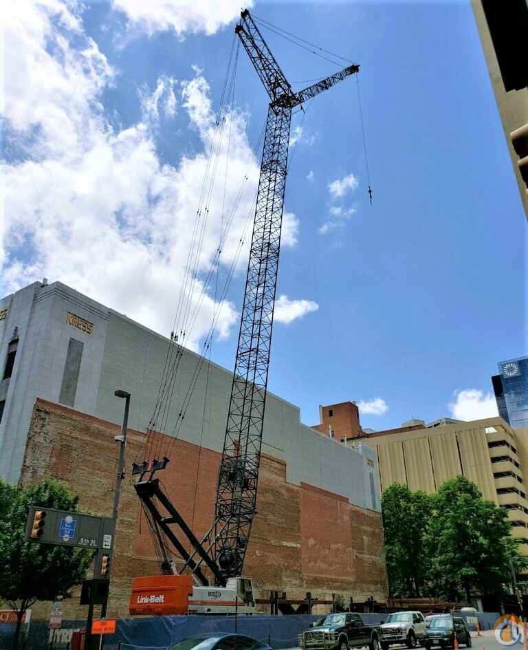 FOR SALE - LINKBELT 248HII : 200 TON LUFFER CRANE, FOR SALE OR RENT