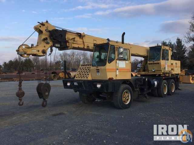1985 Grove TMS-518 Hydraulic Truck Crane