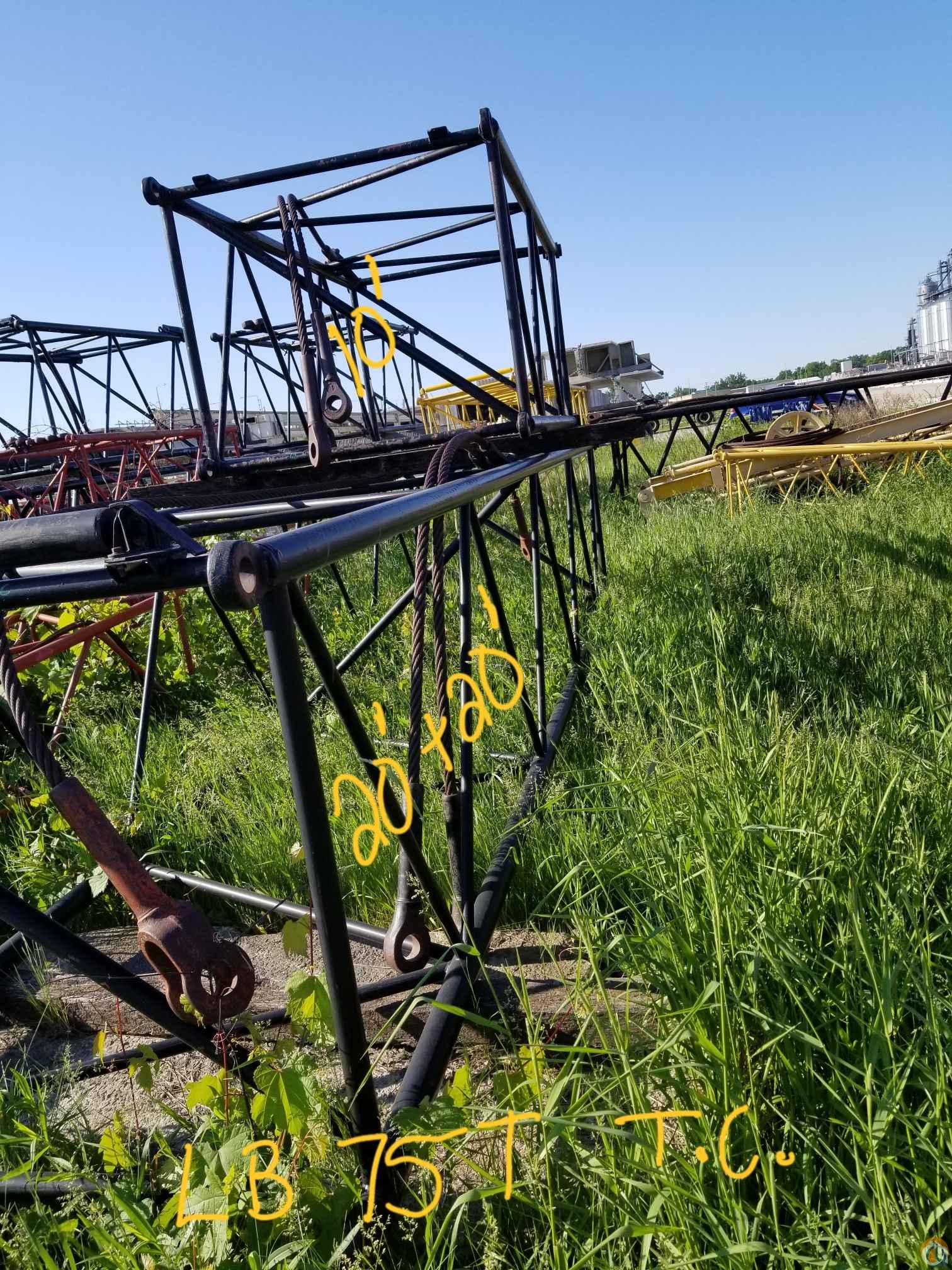 Link-Belt 75 Ton Truck Crane Main Boom sections