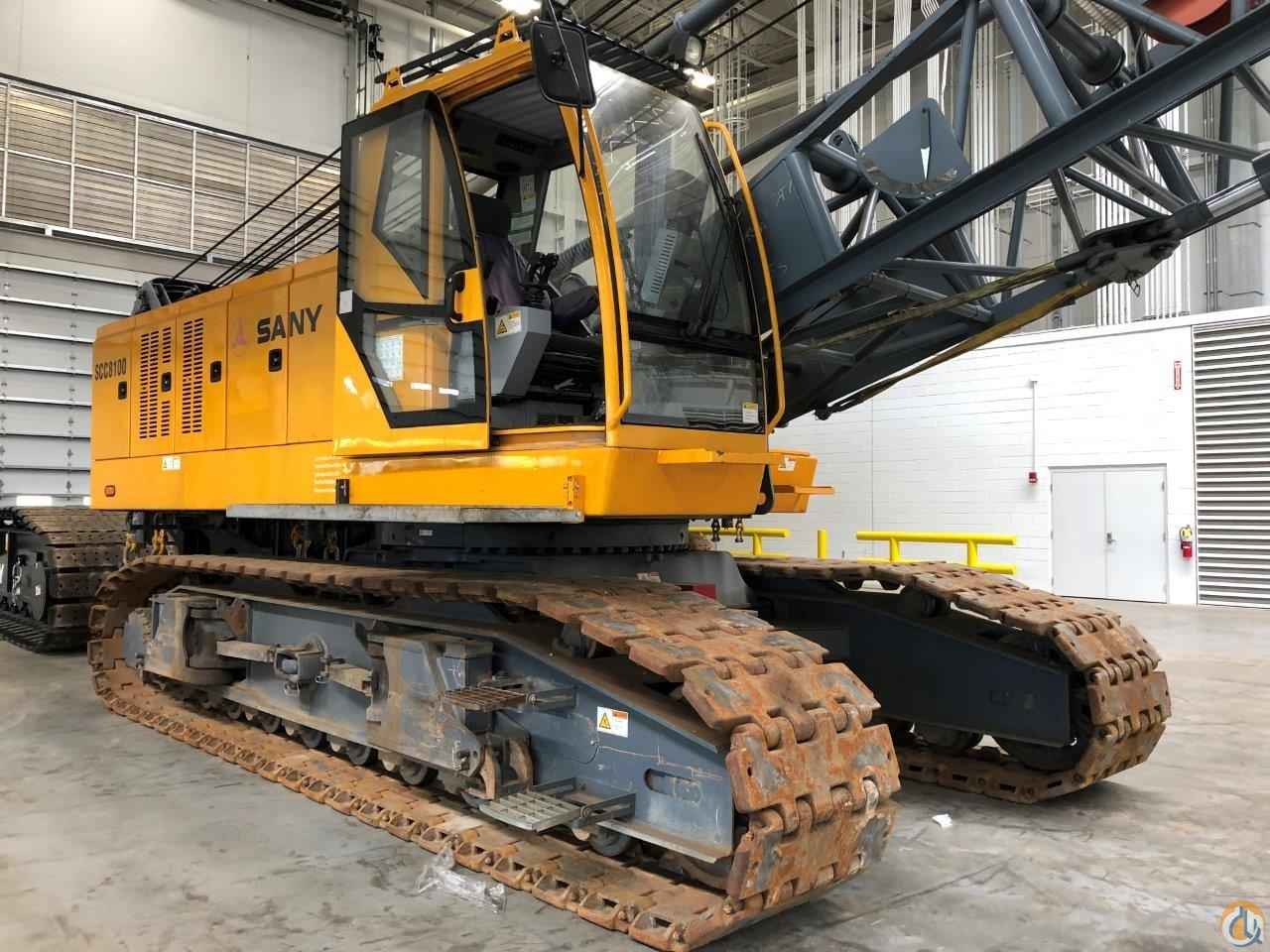 2013 Sany SCC8100 Crawler Crane