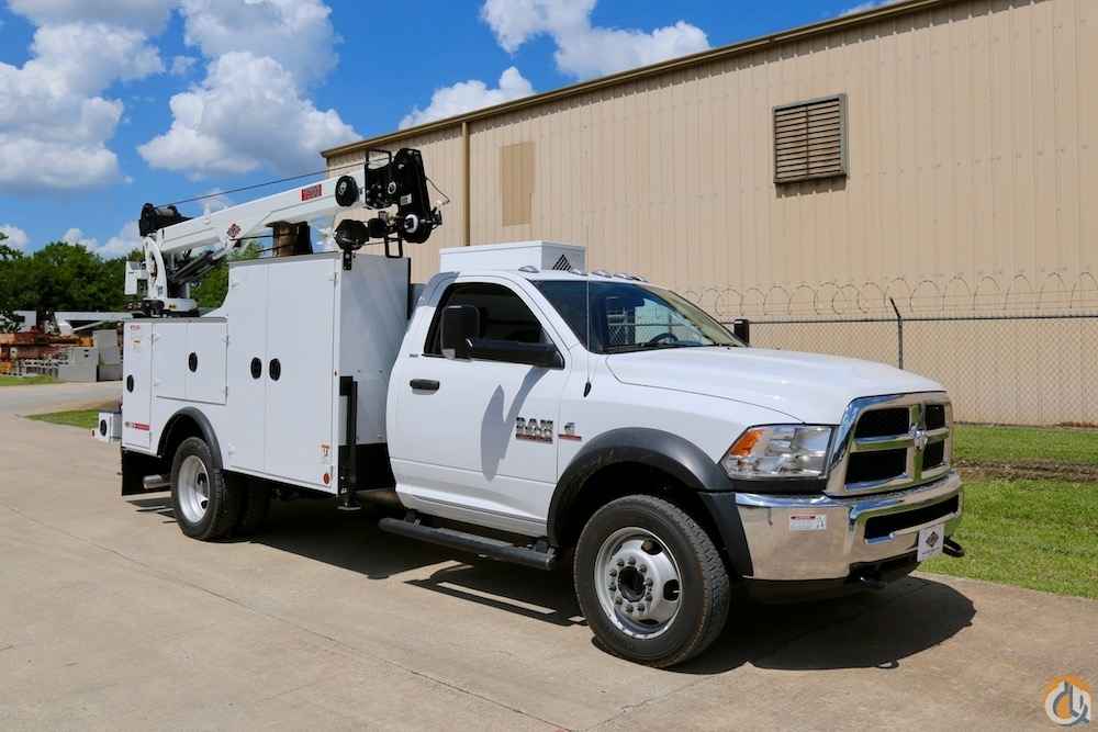 New IMT 7500 service crane mounted to IMT Dominator I mechanics truck body on 2019 Ram 5500 chassis