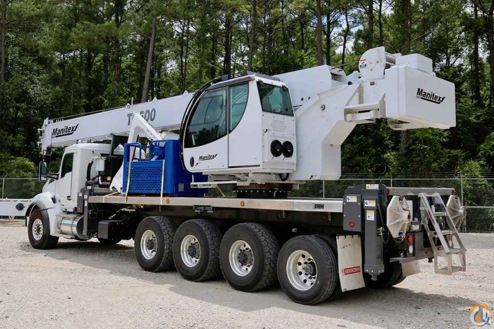 New Manitex TC50155SHL boom truck crane mounted to 2019 Kenworth T880 chassis