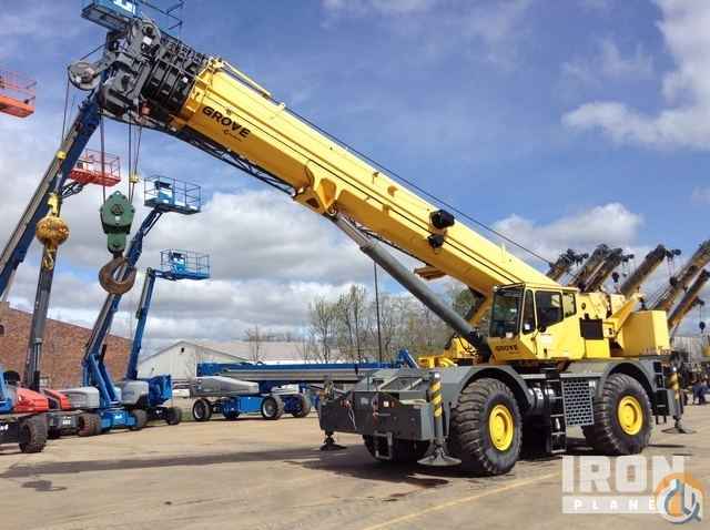2010 (unverified) Grove RT890E Rough Terrain Crane