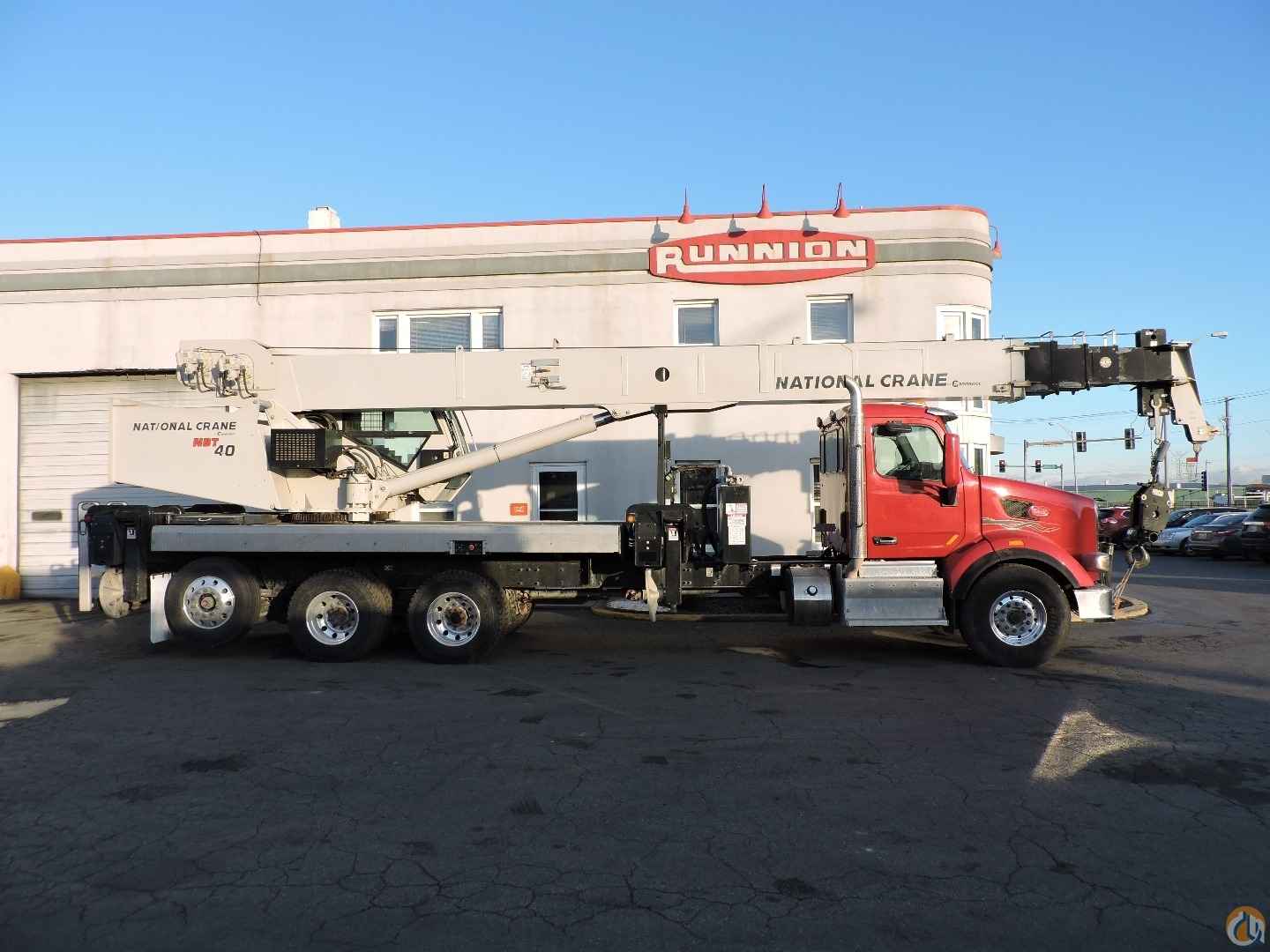 NBT40-127 swing cab, dual winch, 2016 Peterbilt 567