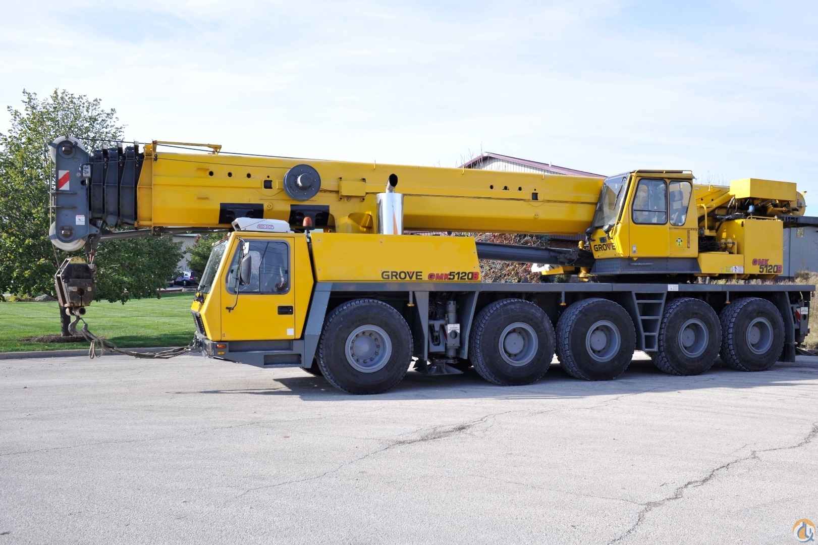 2003 GROVE GMK-5120B VERY Low Hours Hours & Low Miles, Dolly Option, U.S. Spec Crane with All Options