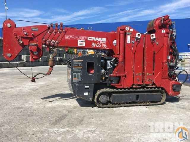 2015 Unic URW295CP1UR Spider Telescopic Crawler Crane