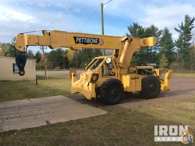 Pettibone 25 Rough Terrain Crane