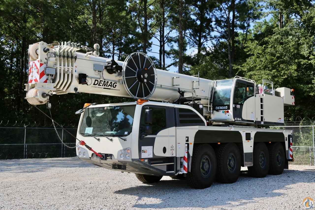 New Demag AC100-4L all terrain crane