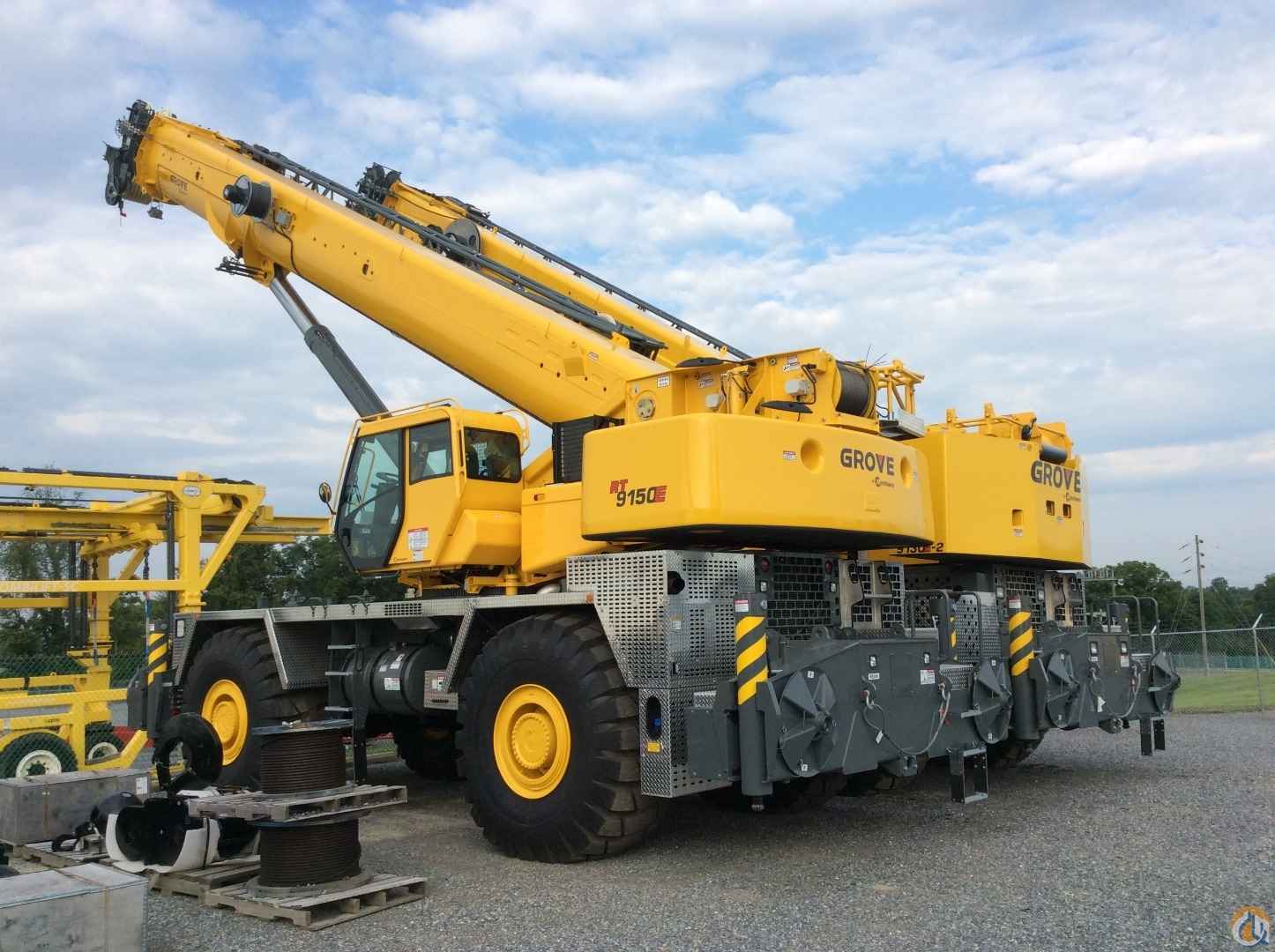 New 2017 Grove Rt 9150E, 150 Ton Rough Terrain