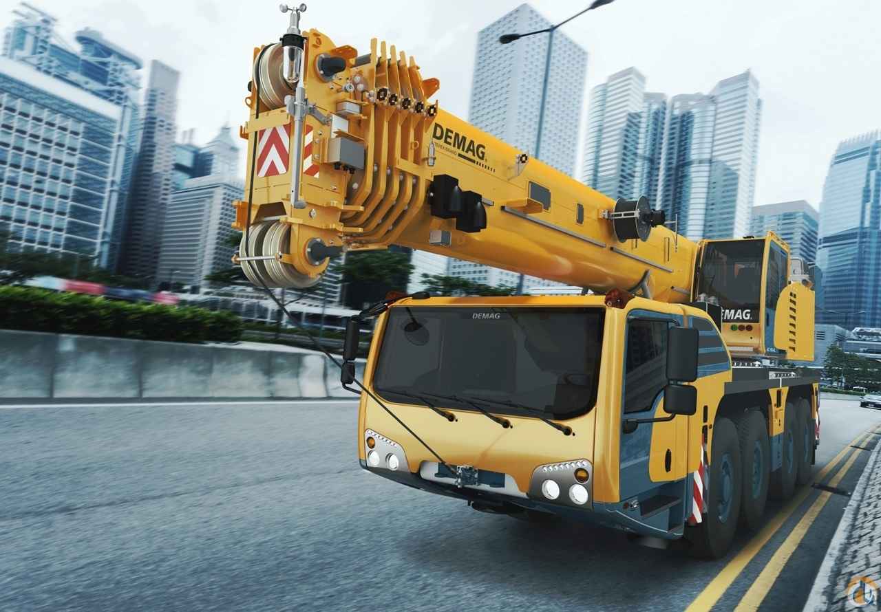 Arriving soon! New 2018 Demag AC 100-4L all terrain crane