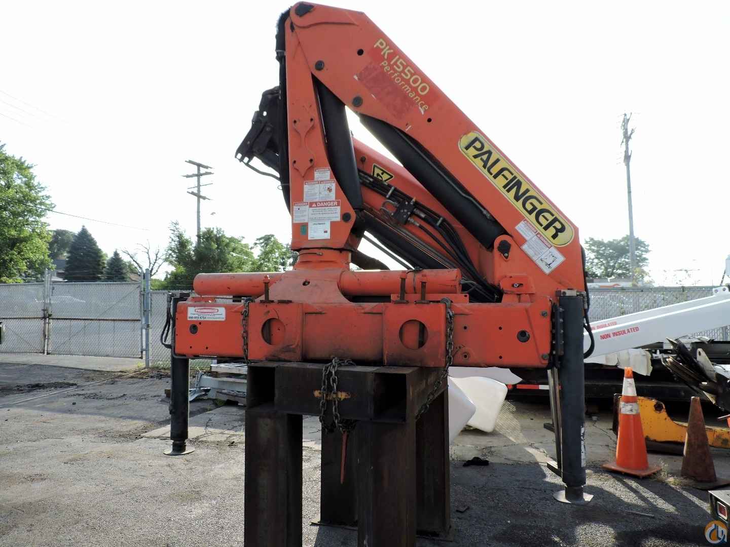 Palfinger PK15500, unmounted, radio remotes