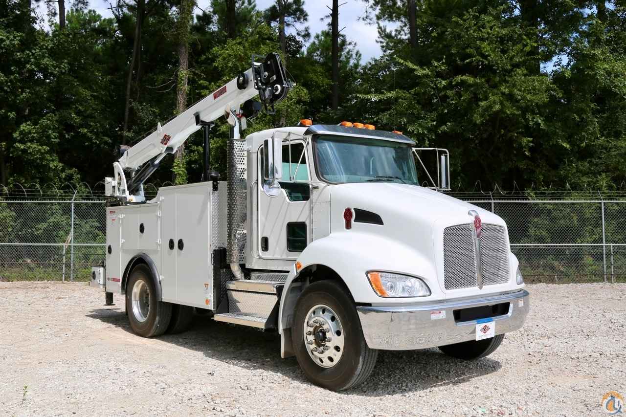 New IMT Dominator II crane body with 10000 telescopic crane mounted to 2018 Kenworth T370 chassis