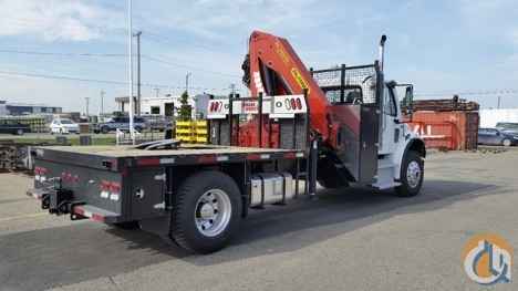 Work-Ready Oilfield Service Package: New Palfinger PK23500 mounted to 2016 Freightliner M2106 chassis