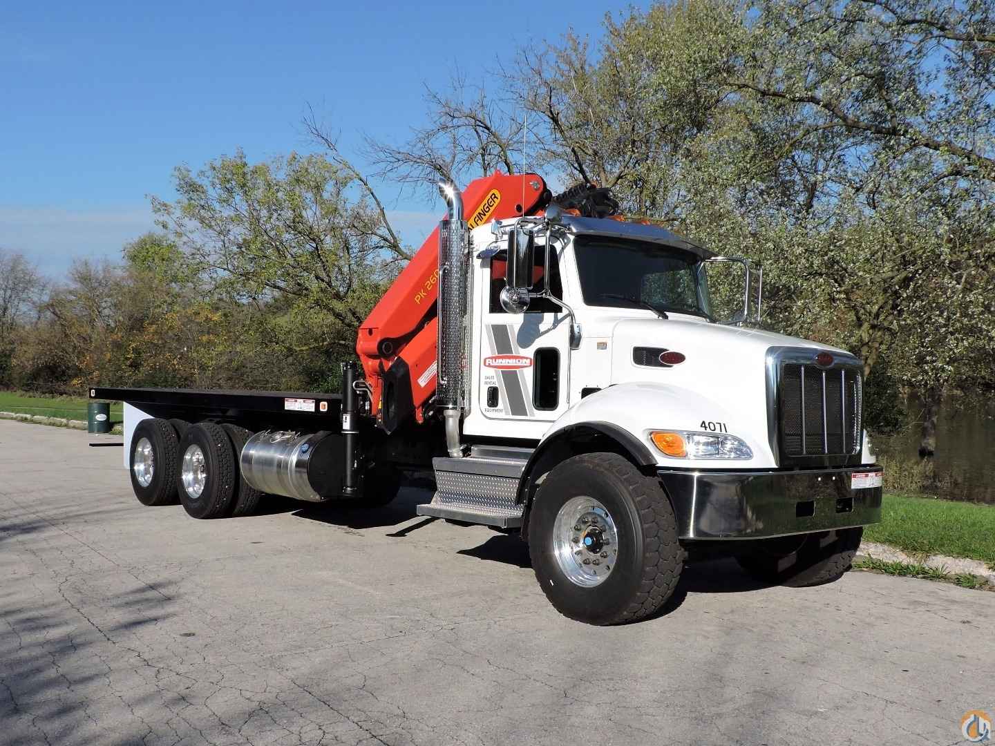 PALFINGER PK26002EH knuckleboom, 2018 Peterbilt 348