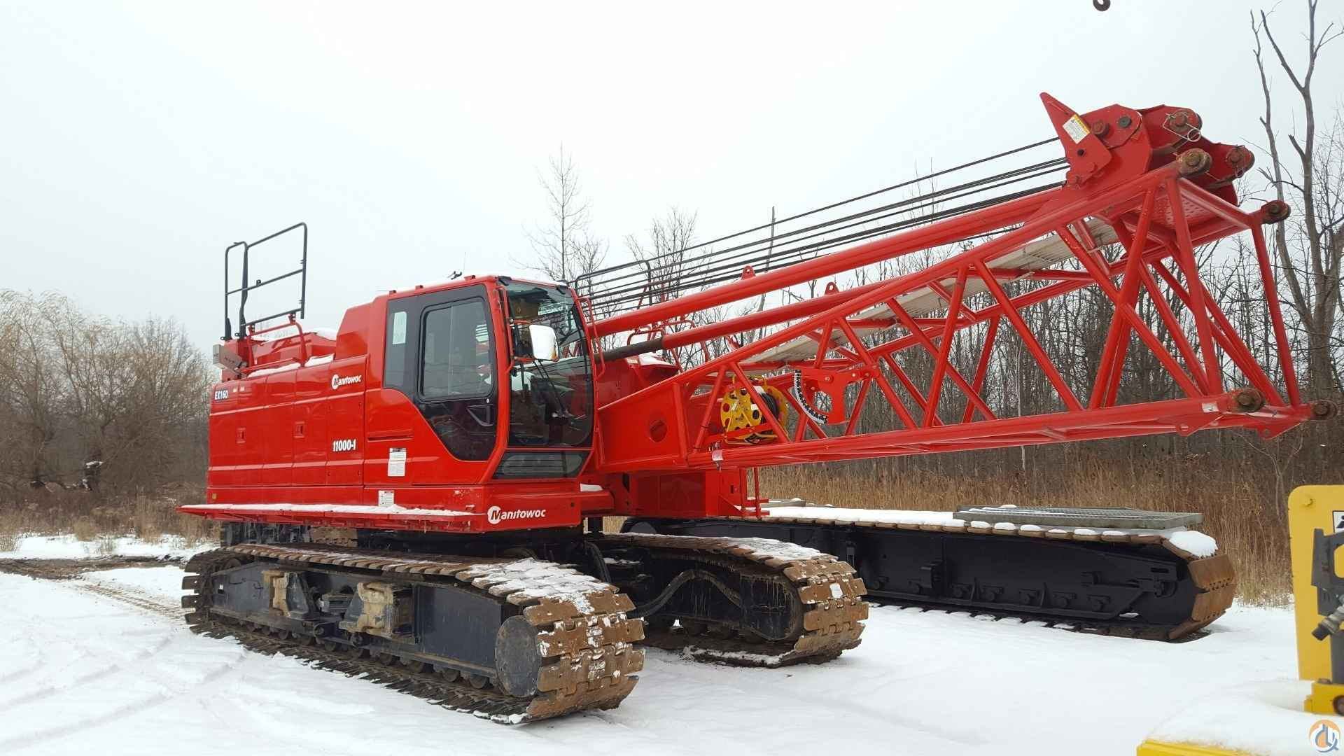 2014 Manitowoc 11000 110 ton crawler crane