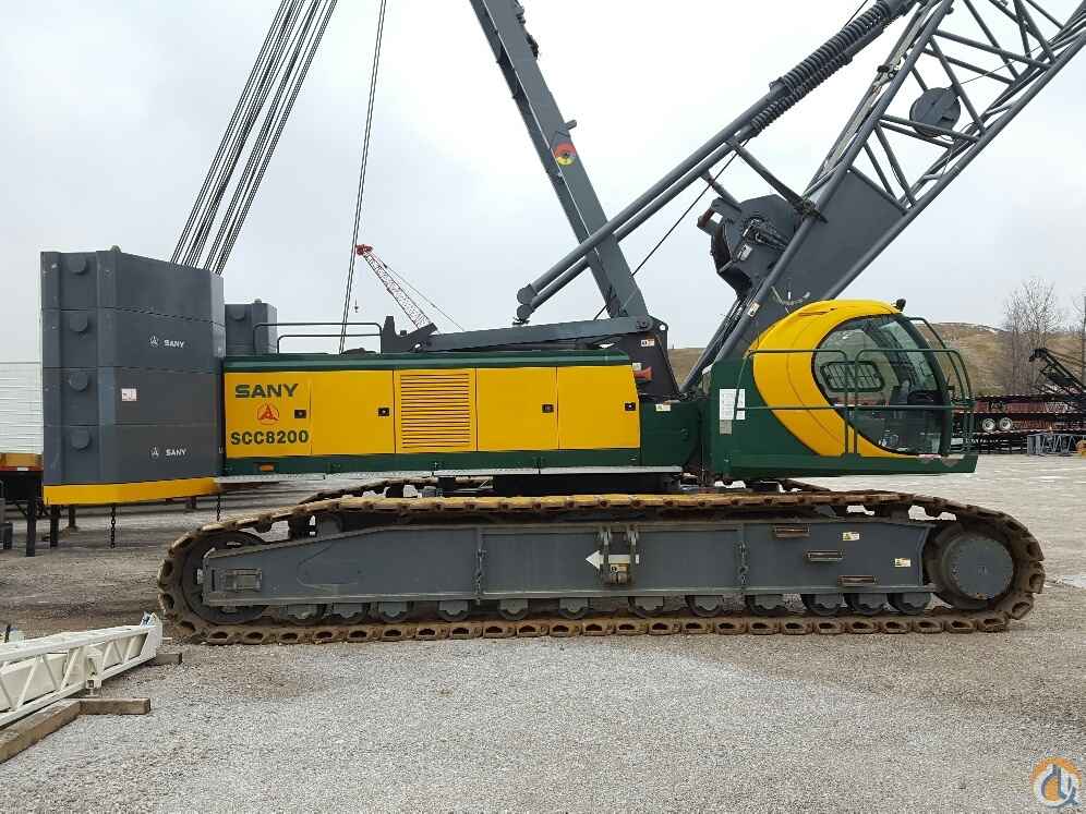 Sany SCC8200 220 ton Crawler crane