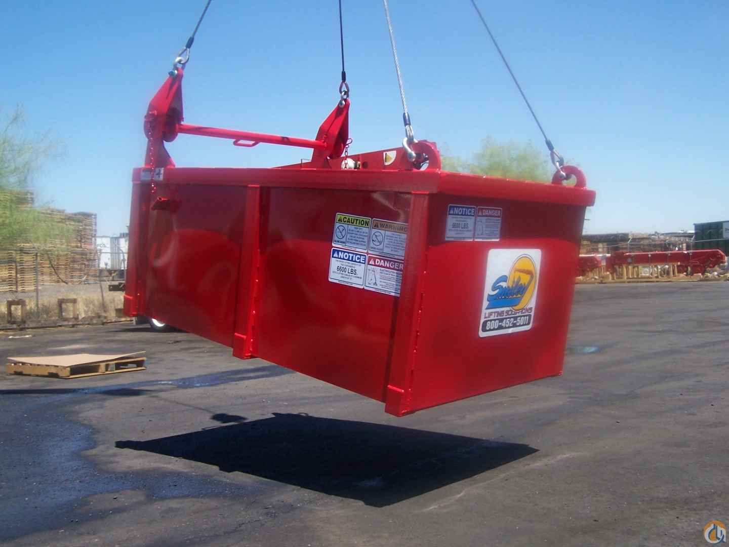 Self Dumping Refuse / Tear-Off Box for Demo and Construction