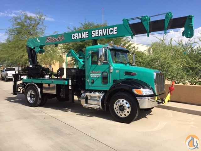 REVOLUTION 84RM by Smiley Lifting Solutions: Non-CDL Single-Axle Truck with a Rear Mounted 84' Reach Crane