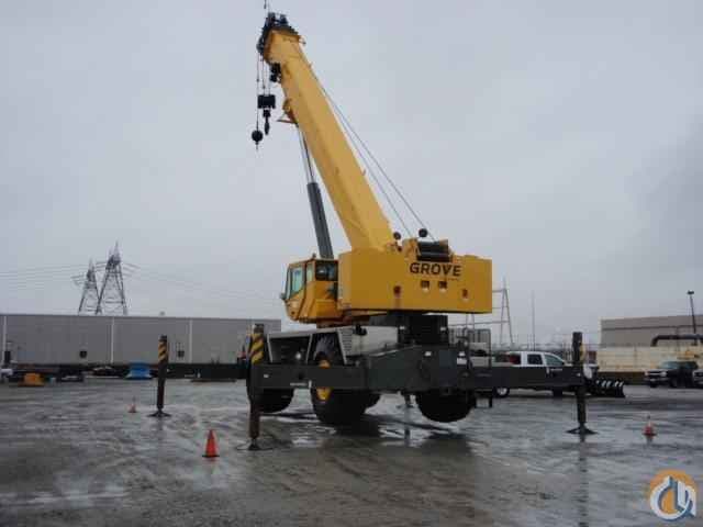 2010 Grove RT9130E, 130-Ton Hydraulic Rough Terrain Crane For Sale