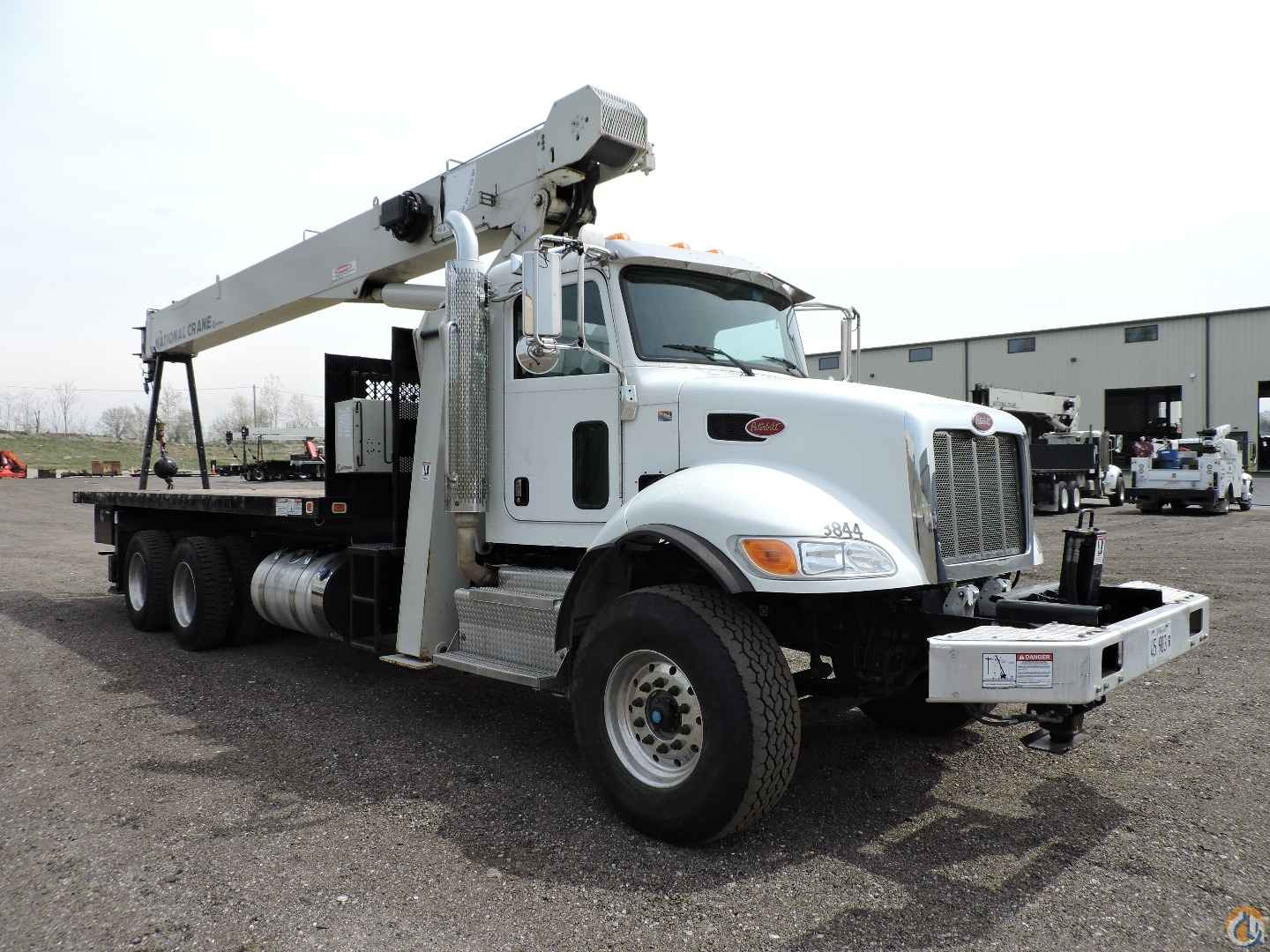 National Crane 8100D boom truck on 2016 Peterbilt 348