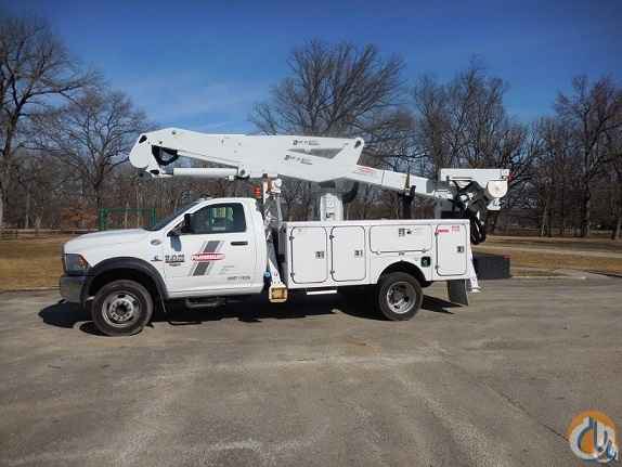 Dur-A-Lift DPM-47MH Bucket Truck with jib, 2013 Dodge 5500