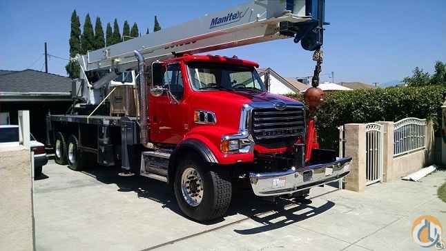 MANITEX 28102S LIKE A 30 TON 2009 sterling lt7501 with only 27000 miles CALIFORNIA CARB COMPLIANT