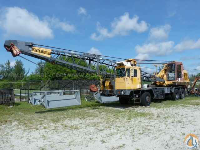 1984 CRANE, DRAGLINE, 25-TN, DIESEL, 4X6