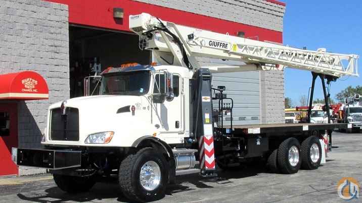 NEW TEREX 28 TON CRANE WITH 106' BOOM ON 2016 KENWORTH TRUCK