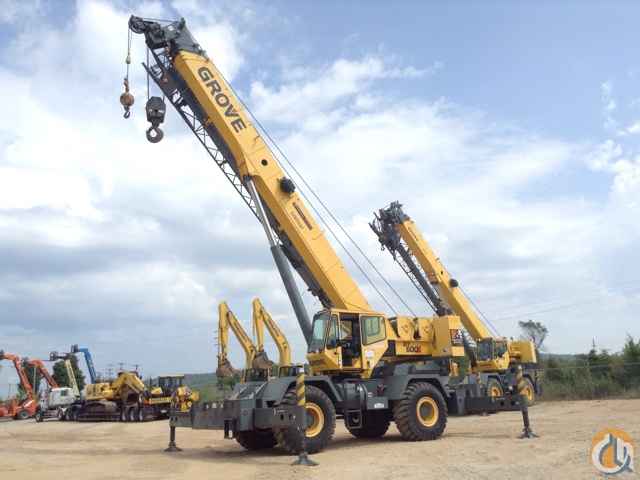 Item #651553 - 2008 Grove RT600E Rough Terrain Crane