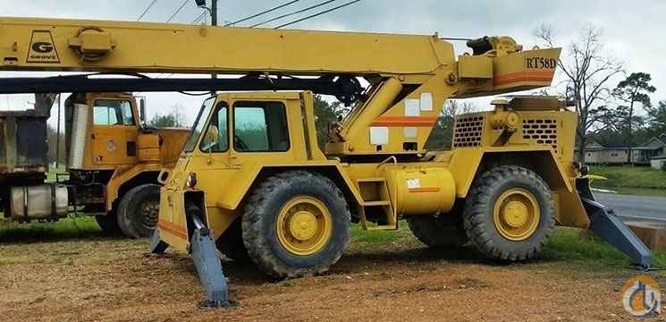 Grove RT58D - 20 Ton Cap Rough Terrain Crane