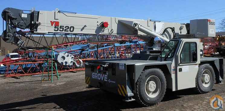 New 2014 Grove YB 5520, 20 Ton Carry Deck