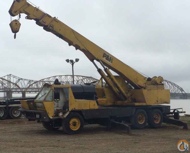 P & H T150 Truck Mounted Crane April 2nd Auction