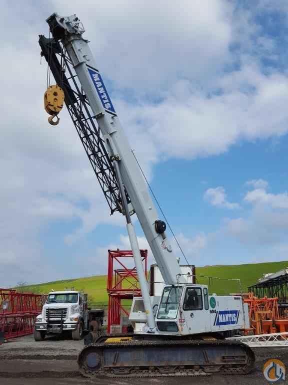 Mantis 6010 telescopic crawler crane 30 ton