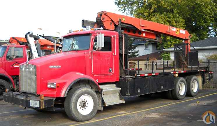 Palfinger PK 22000EL Steel Hauler Special 1993 Kenworth T800 Truck