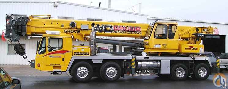 2004 Grove TMS900E, 90 ton Hydraulic Truck Crane for sale