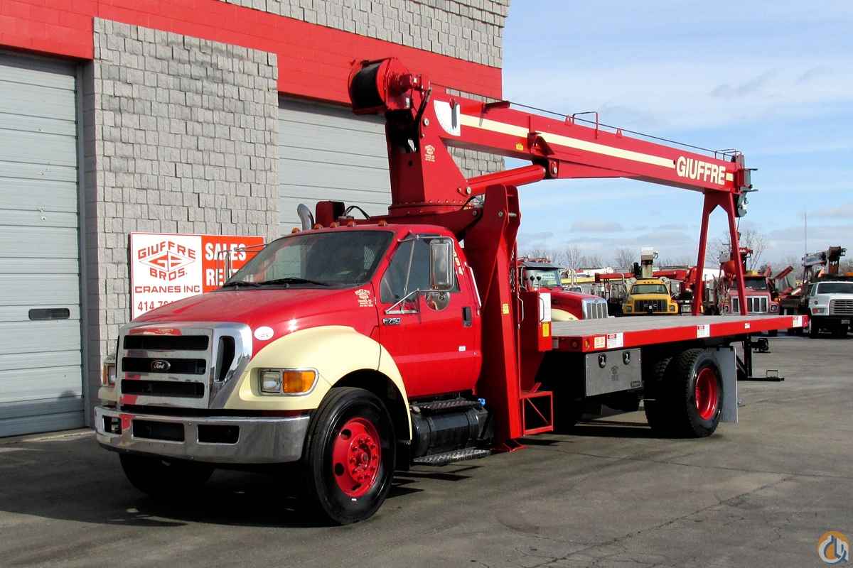 19 TON MANITEX 1970C ON FORD F750 TRUCK. 70 FOOT BOOM, 80 FT TIP HEIGHT!