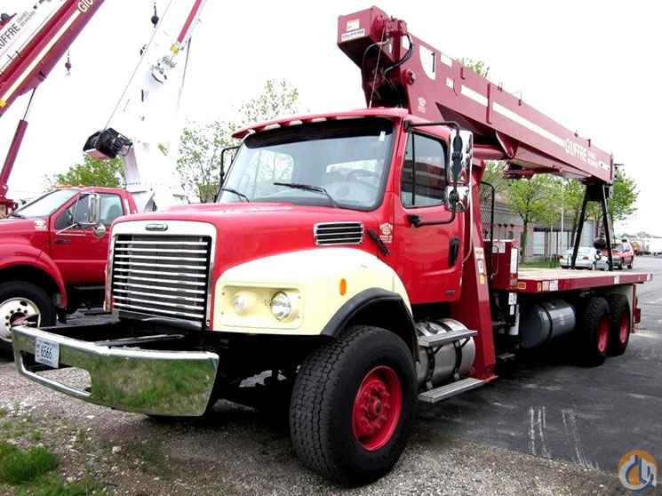 SALE OR RENT: 2008 TEREX 5092 ON FREIGHTLINER CHASSIS. USED BUT LOW MILES AND HOURS