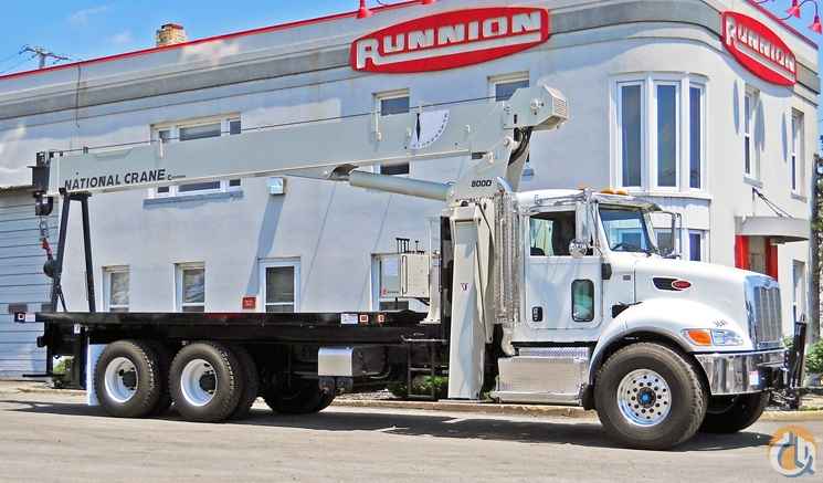 National 890D 23 ton crane, 2013 Peterbilt 348 truck