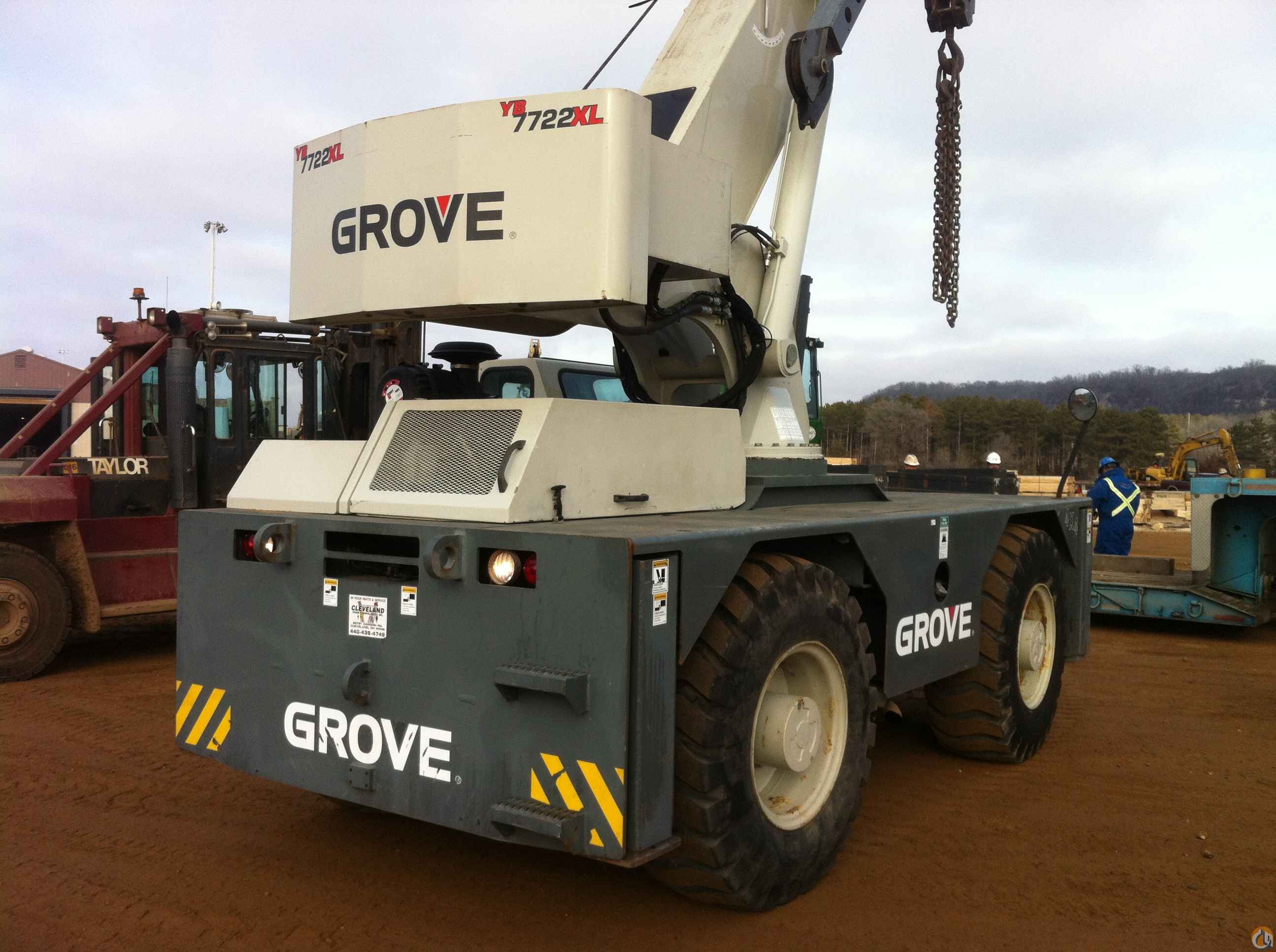 Grove YB 7722XL 22 Ton Carry Decks - Two Available