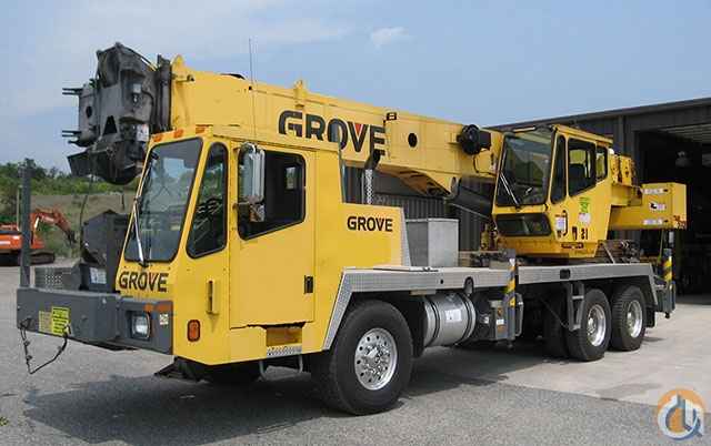 2001 Grove TMS 500E 40 Ton Hydraulic Truck Crane ...Excellent Condition