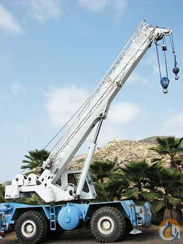 1986 Link-Belt HSP8025 Rough Terrain Crane For Sale