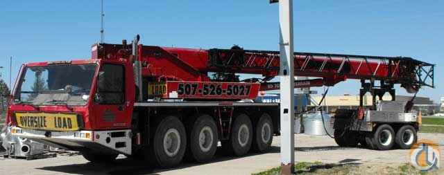 Good used 85 ton crane with boom dolly and rigging plus hook block and ball