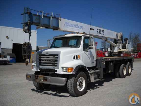 2007 MANITEX 2892S 28-TON BOOM TRUCK FOR SALE!